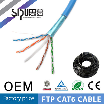 耗材廠家直銷 揭陽思普Cat6單屏蔽網線與超六類跳線詳解